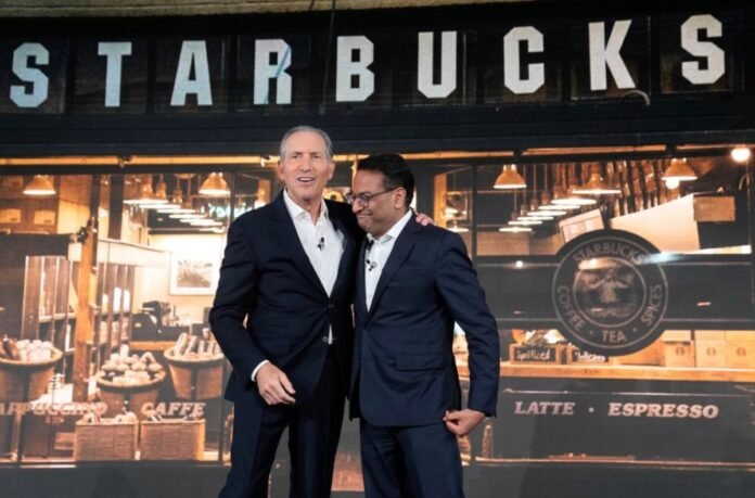 Starbucks CEO Laxman Narasimhan