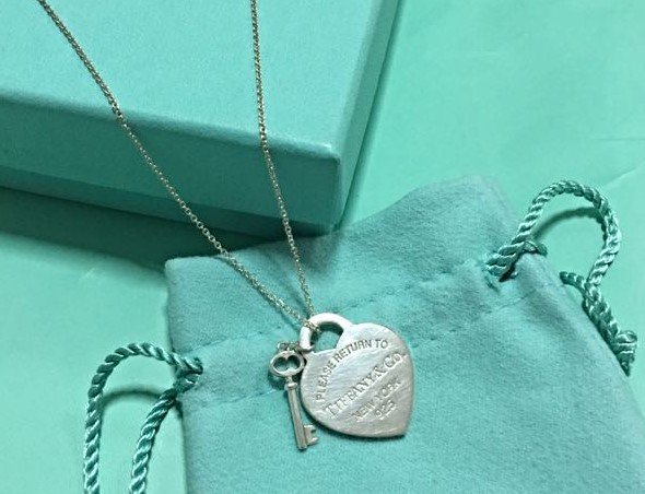 Heart Tag with Key Pendant