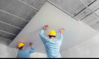 Acoustic Ceiling Installation