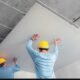 Acoustic Ceiling Installation