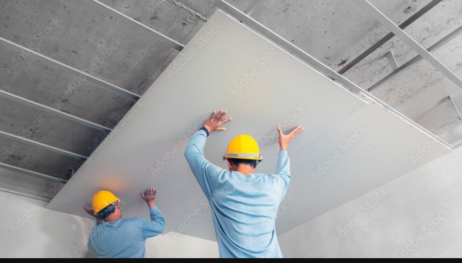 Acoustic Ceiling Installation