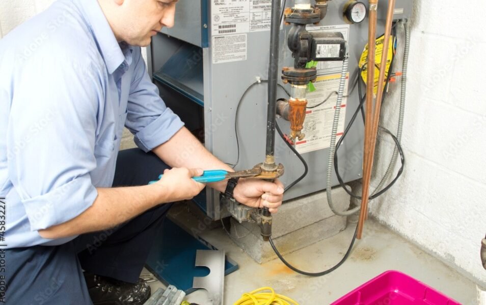 Gas Furnace Heating