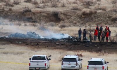 Two people survive plane crash near Loma