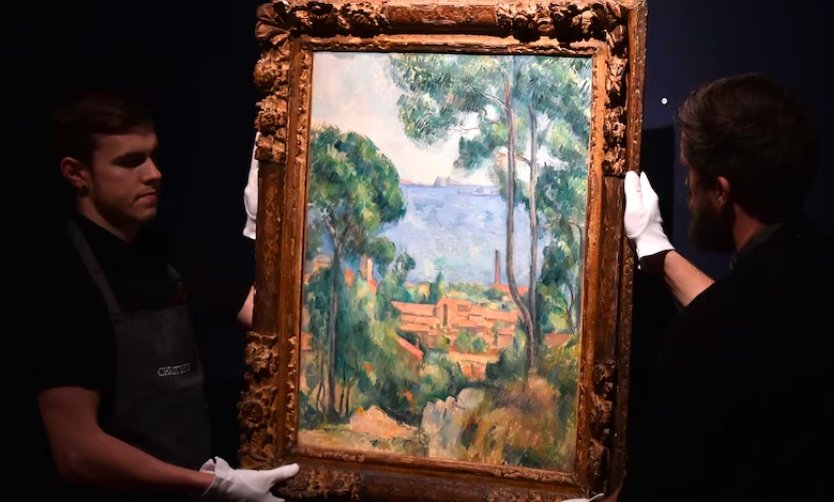 A Rare Painting by Paul Cézanne Found