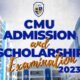 CMU scholarship announcement