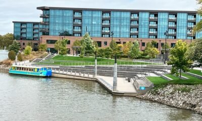 Fort Wayne downtown refreshment area