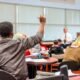 Grand Junction High School students studying