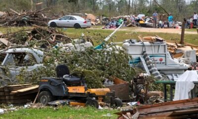 Mercer County tornado damage aftermath