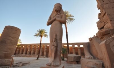Ramses II limestone statue discovery
