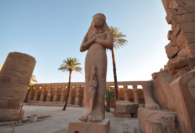 Ramses II limestone statue discovery