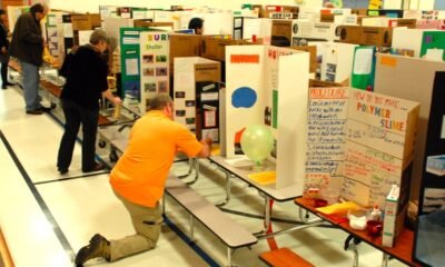 Western Colorado Elementary Science Fair Students Projects Display