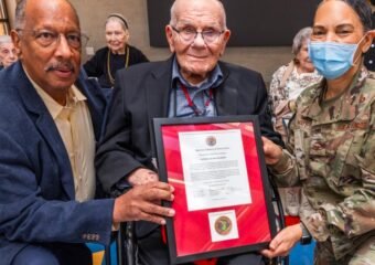 centenarian wwii veteran celebration