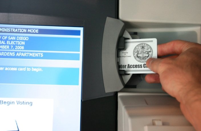 Allen County voting machine accessibility