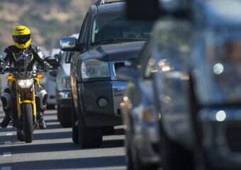 Colorado motorcycle lane filtering