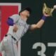 Nolan Jones fielding error Cubs game