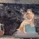 Pompeii banquet room mythological frescoes