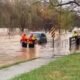 Roanoke Indiana Mahon Road Flood Rescue