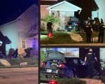police pursuit residential damage