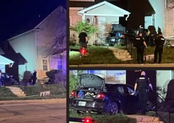 police pursuit residential damage