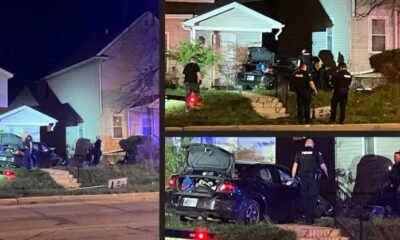 police pursuit residential damage