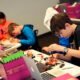 spring break STEM camp Science Central children rockets