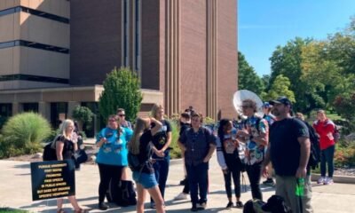 PFW university student protest