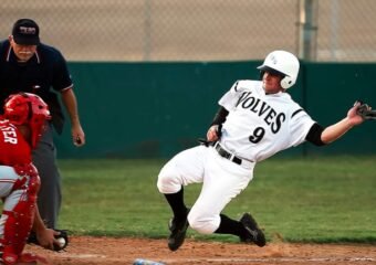 Baseball All-Star Game action