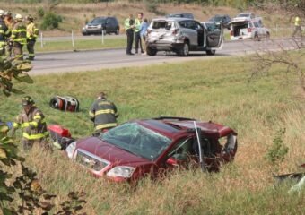 I69 Auburn Indiana Vehicle Crash Morning