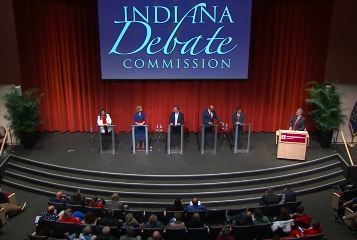 Indiana gubernatorial debate