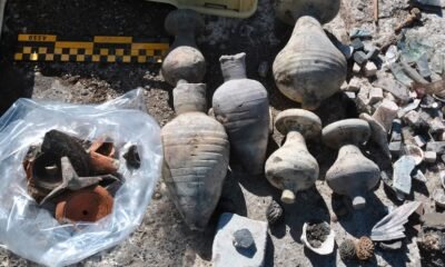 Ostia Antica Roman well artifacts