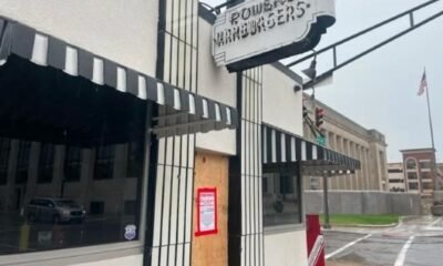 Powers Hamburgers fire