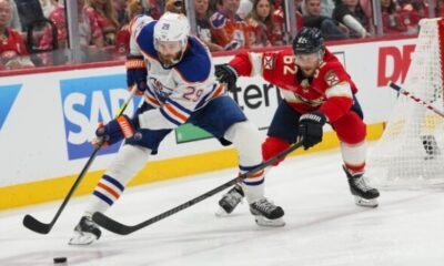Stanley Cup Panthers Oilers Game