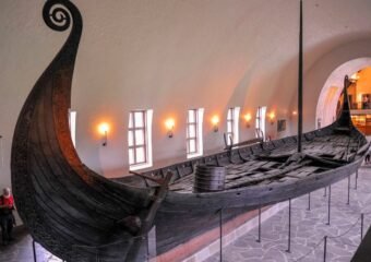 Viking ship burial