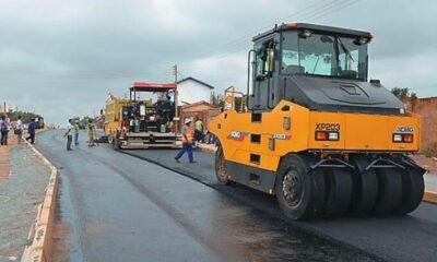 Road construction equipment