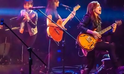 Soulful musicians on stage