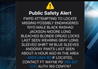 fwpd search missing endangered children Fort Wayne
