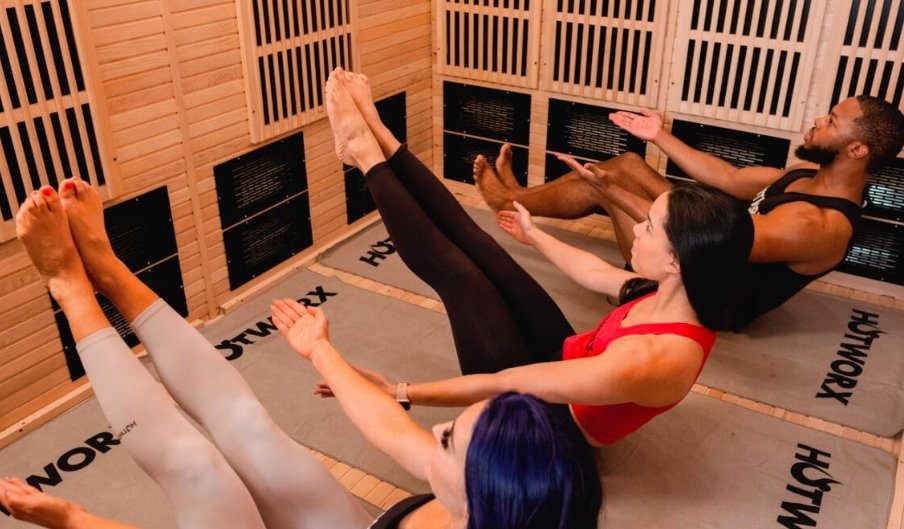 hotworx infrared sauna workout event fitness benefits