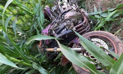huntertown woman injured in motorcycle crash