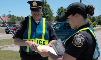 law enforcement seat belt campaign road safety