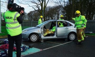 liberty diner car crash incident 2024