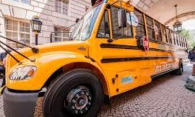 stuff the bus school supplies donation event