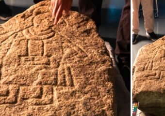12th century picture stone discovered in klotzow germany