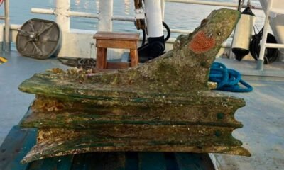 ancient roman naval ram discovery near sicily