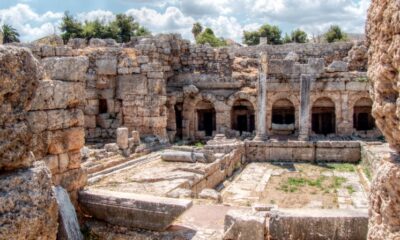 ancient roman prison graffiti corinth discovery