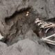 archaeologists uncover remains of family in pompeii