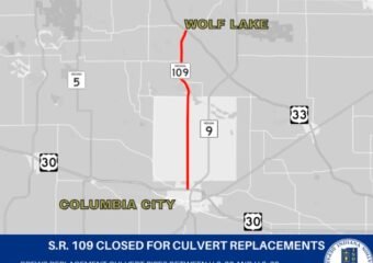 indot sr 205 whitley county road closures 2024