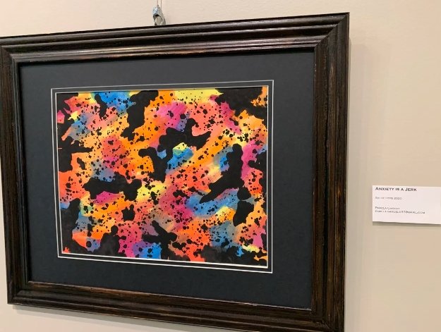 past to present abstract art in indiana exhibit at jeffrey r krull gallery