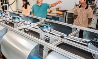 pfw recycling research grants ai plastic battery sorting