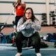 special olympics indiana fitness program participants working out