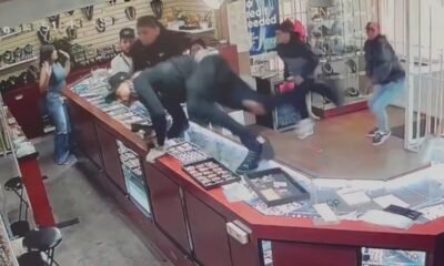 violent jewelry store robbery in denver colorado